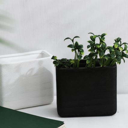 SET 6x Wandblumentopf LOU 15x17 cm