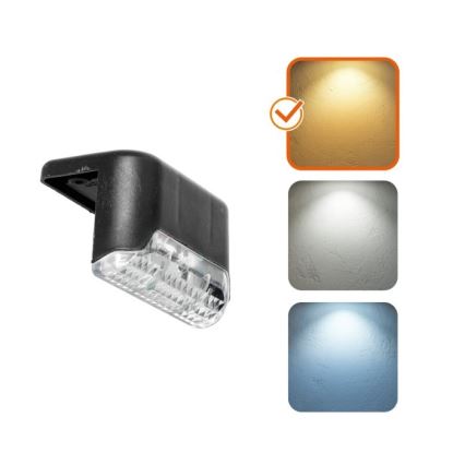 SET 8x LED Solar-Treppenbeleuchtung LED/0,06W/1,2V 3000K IP44 600 mAh