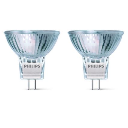 SET aus 2 Hochleistungs-Glühlampe Philips GU4/35W/12V