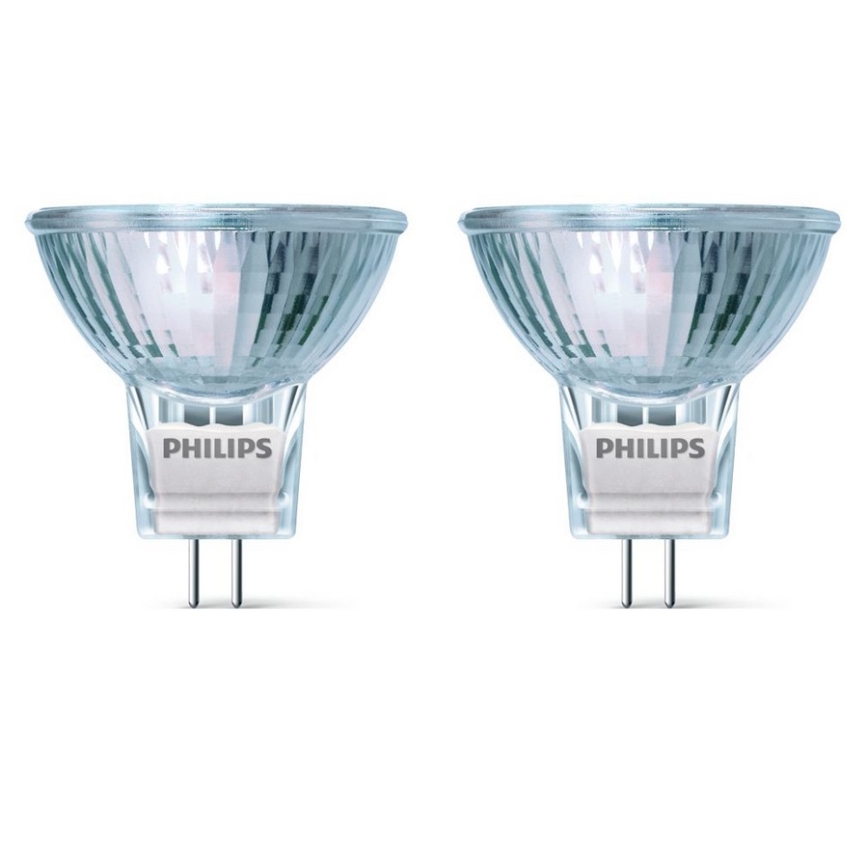 SET aus 2 Hochleistungs-Glühlampe Philips GU4/35W/12V
