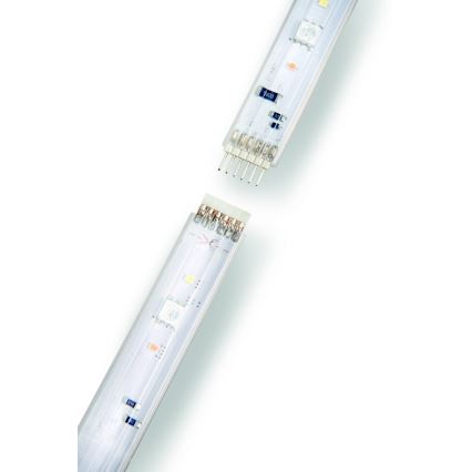 SET - Dimmbarer LED-RGBW-Streifen Philips Hue WHITE AND COLOR AMBIANCE 2m LED/20W/230V + Streifen 1m LED/11W/12V