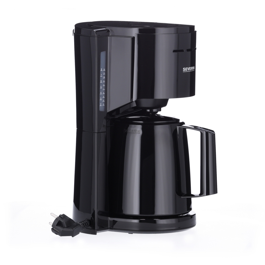 Severin KA 9306 - Kaffeemaschine mit Thermokanne 1 l 1000W/230V schwarz
