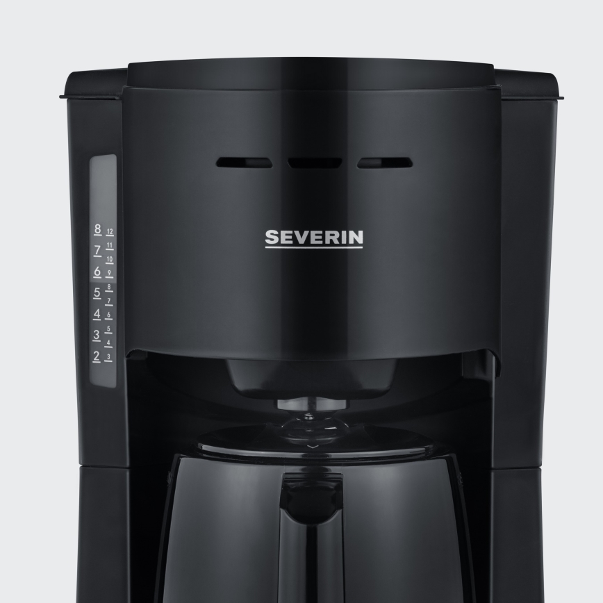 Severin KA 9306 - Kaffeemaschine mit Thermokanne 1 l 1000W/230V schwarz