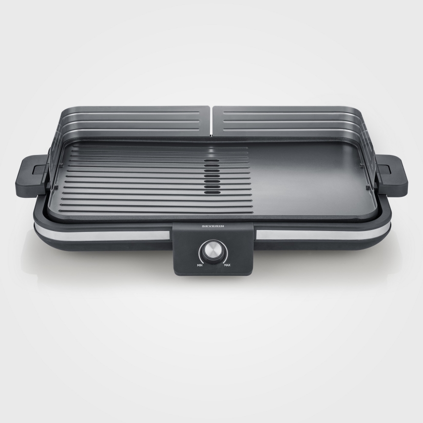 Severin PG 8564 - Elektrischer Tischgrill, 2300 W / 230 V, 50 x 30 cm, schwarz