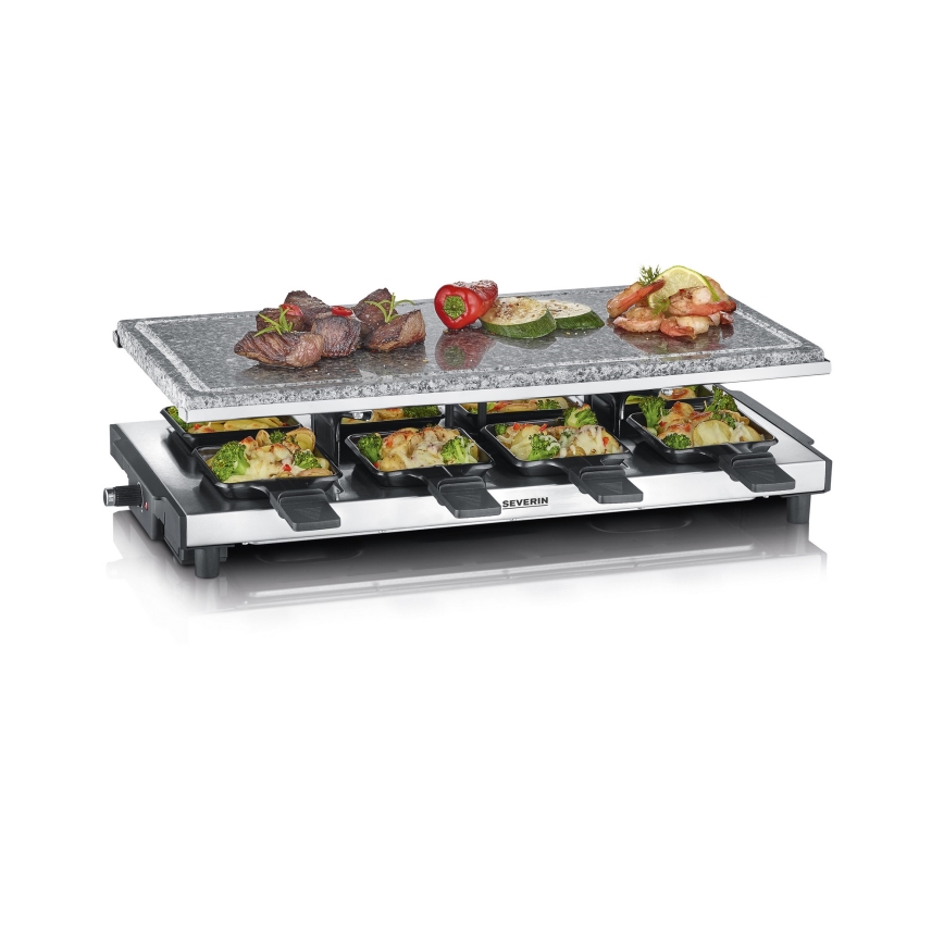 Severin RG 2374 - Raclette-Grill mit Lavastein 1500 W/230 V