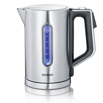 Severin WK 3418 - Wasserkocher 1,7 l 3000W/230V Edelstahl/schwarz