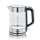 Severin WK 3420 - Schnellkochender Wasserkocher 1,7 l, 2200 W/230 V, Edelstahl/Glas