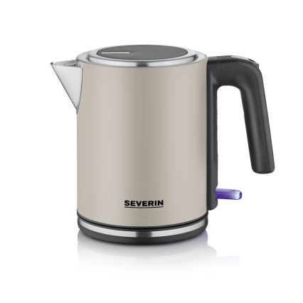 Severin WK 9577 - Schnellkochender Wasserkocher 1 l 2400W/230V beige