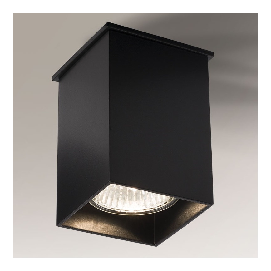 Shilo - Deckenleuchte 1xGU10/15W/230V schwarz