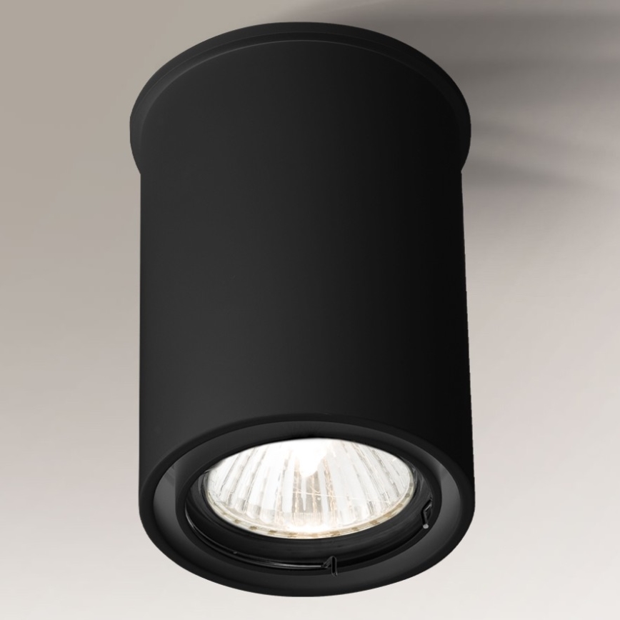 Shilo - Spotlight 1xGU10/15W/230V schwarz