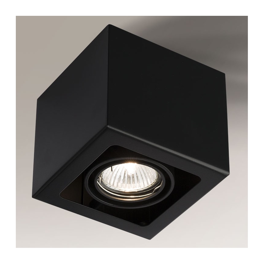 Shilo - Spotlight 1xGU10/15W/230V schwarz