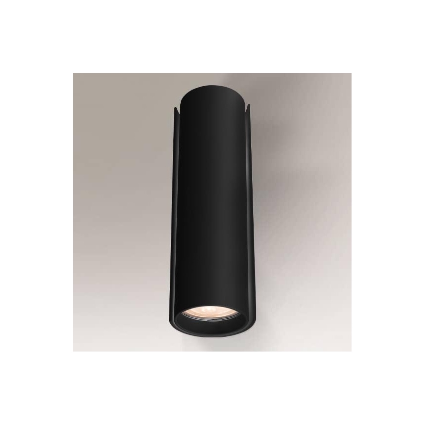 Shilo - Pinnwand 2xGU10/15W/230V schwarz
