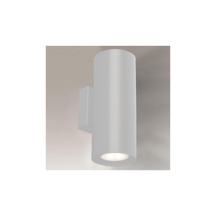 Shilo - Wandbeleuchtung 2xGU10/15W/230V weiß