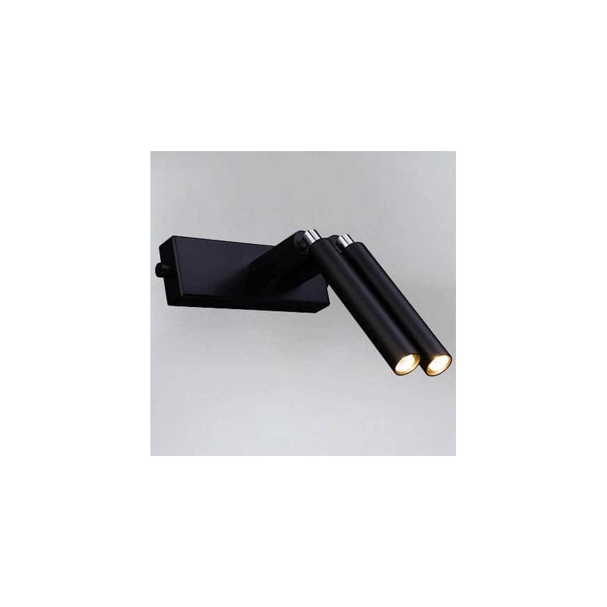 Shilo - Wand-Spotleuchte 2xG9/10W/230V schwarz