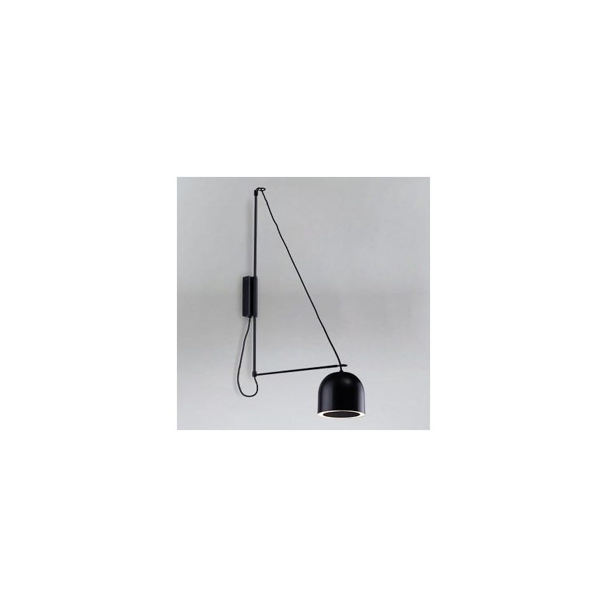 Shilo - Wandbeleuchtung 1xE14/15W/230V schwarz