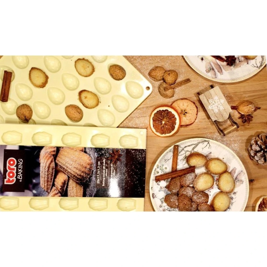 Silikon-Backform TORO, cremefarben