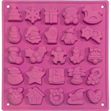 Silikonform für Schokolade TORO, rosa
