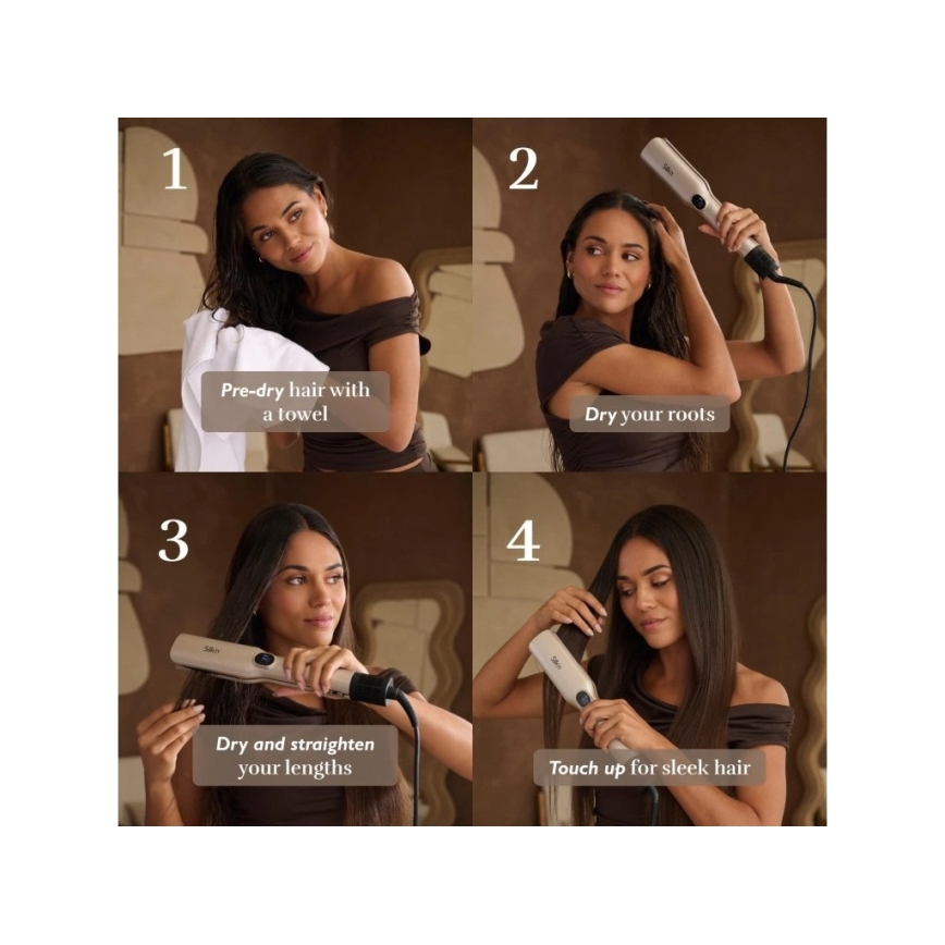 Silk’n - 3-in-1-Haartrockner SILKYAIR TRINITY 230V gold