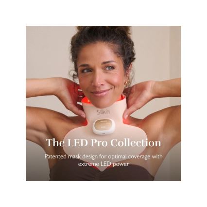 Silk’n - LED-Therapiemaske für den Brustbereich LED/5V beige