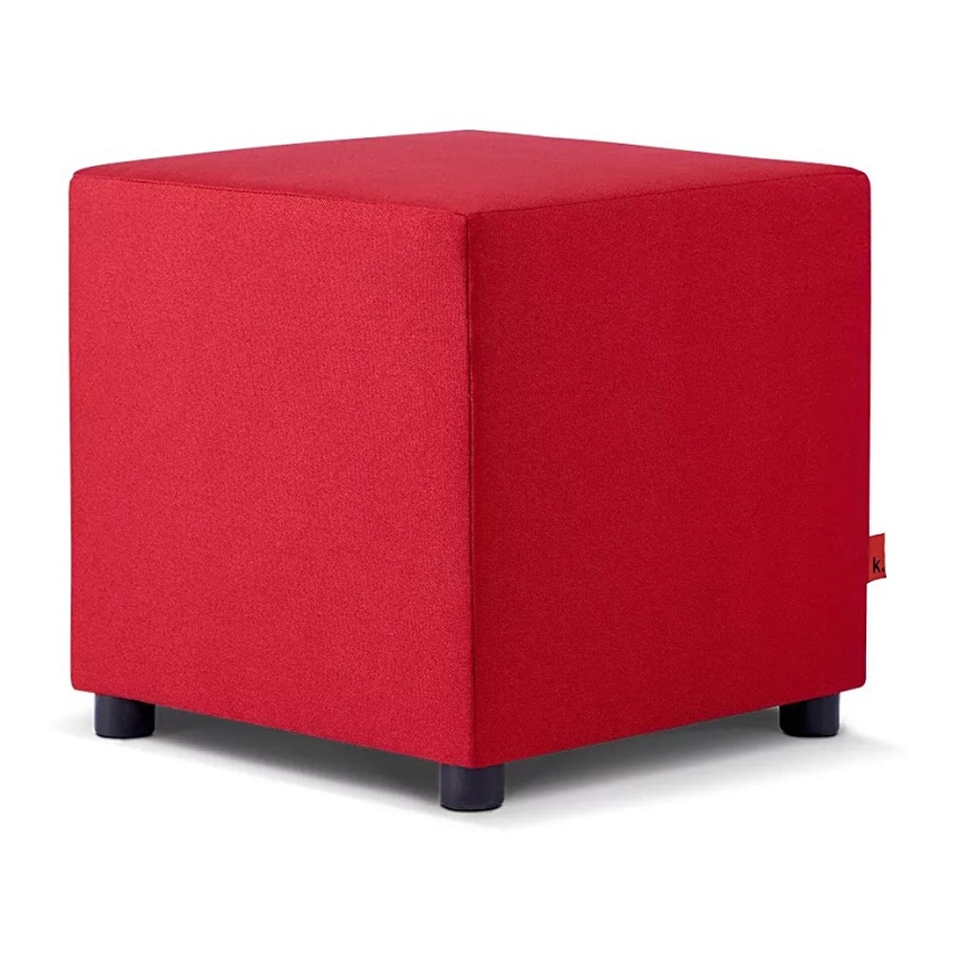 Sitzhocker CHOE 46x46 cm rot