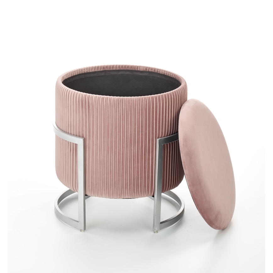 Sitzhocker CRICKET Ø 40 cm rosa