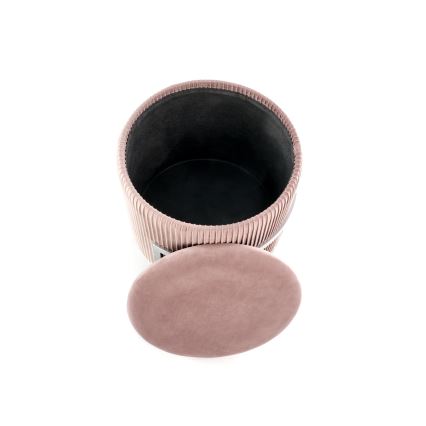 Sitzhocker CRICKET Ø 40 cm rosa