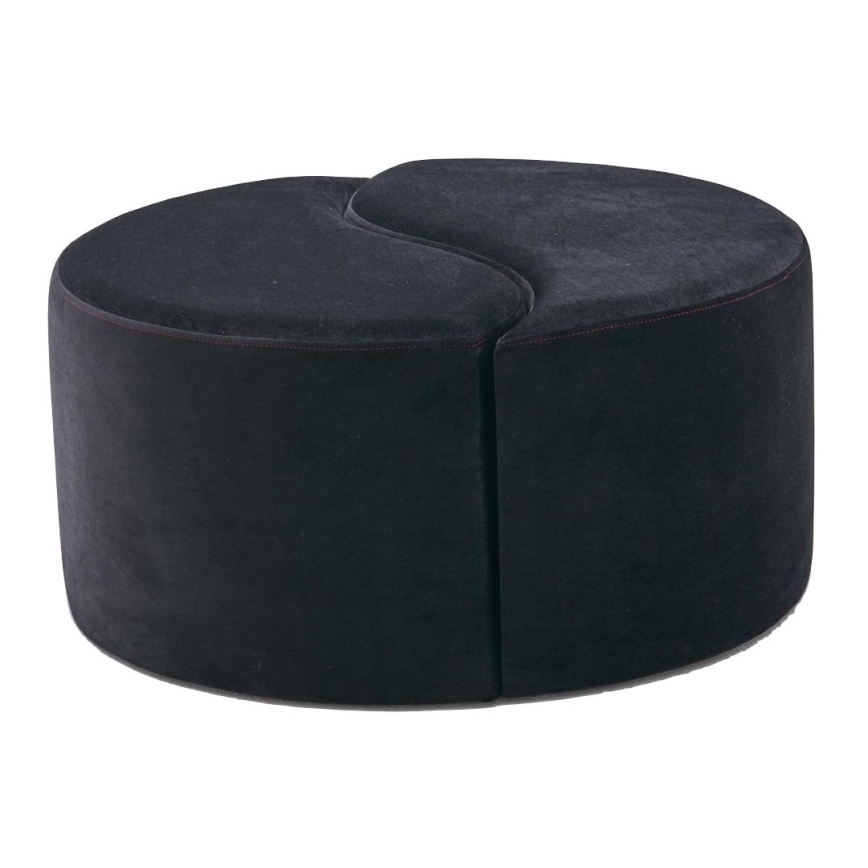 Sitzhocker JING Ø 80 cm Anthrazit