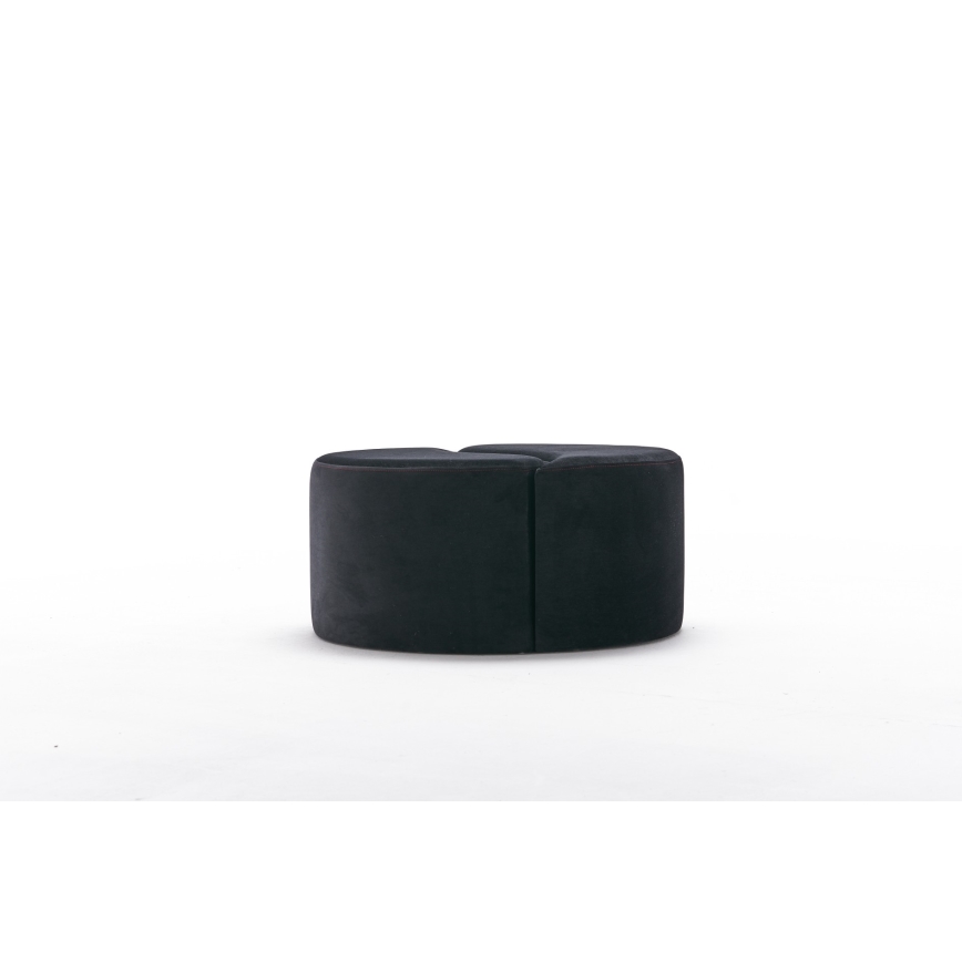 Sitzhocker JING Ø 80 cm Anthrazit