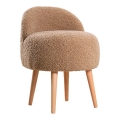 Sitzhocker MIKI, Ø 46 cm, braun