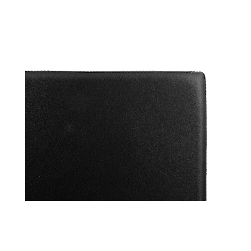 Sitzhocker mit Stauraum 2-in-1 76,6x37,5 cm schwarz