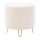 Sitzhocker NANI Ø 40 cm, cremefarben