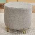 Sitzhocker NANI Ø 40 cm, cremefarben