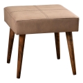 Sitzhocker NUTO 46x46 cm braun