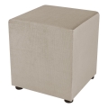 Sitzhocker SIX, 40 x 40 cm, Beige