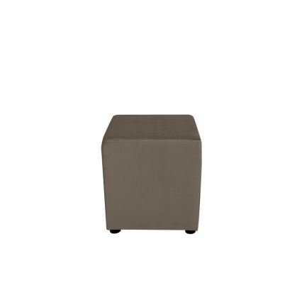 Sitzhocker SIX 40 x 40 cm, braun