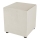 Sitzhocker SIX 40x40 cm cremefarben