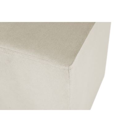 Sitzhocker SIX 40x40 cm cremefarben