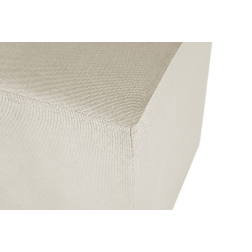 Sitzhocker SIX 40x40 cm cremefarben