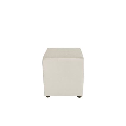 Sitzhocker SIX 40x40 cm cremefarben