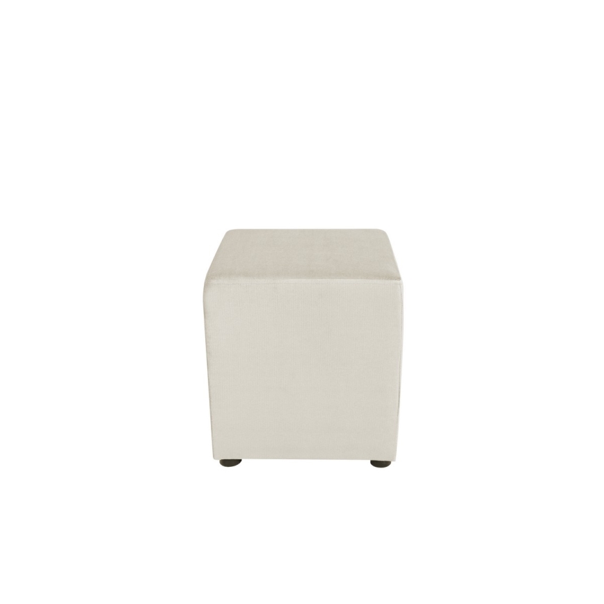 Sitzhocker SIX 40x40 cm cremefarben