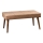 Sitzhocker VITO 46x92 cm, braun