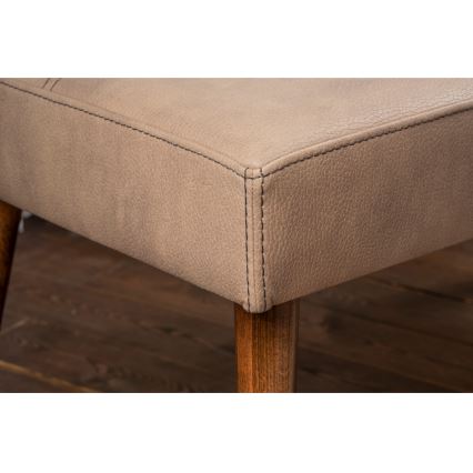 Sitzhocker VITO 46x92 cm, braun