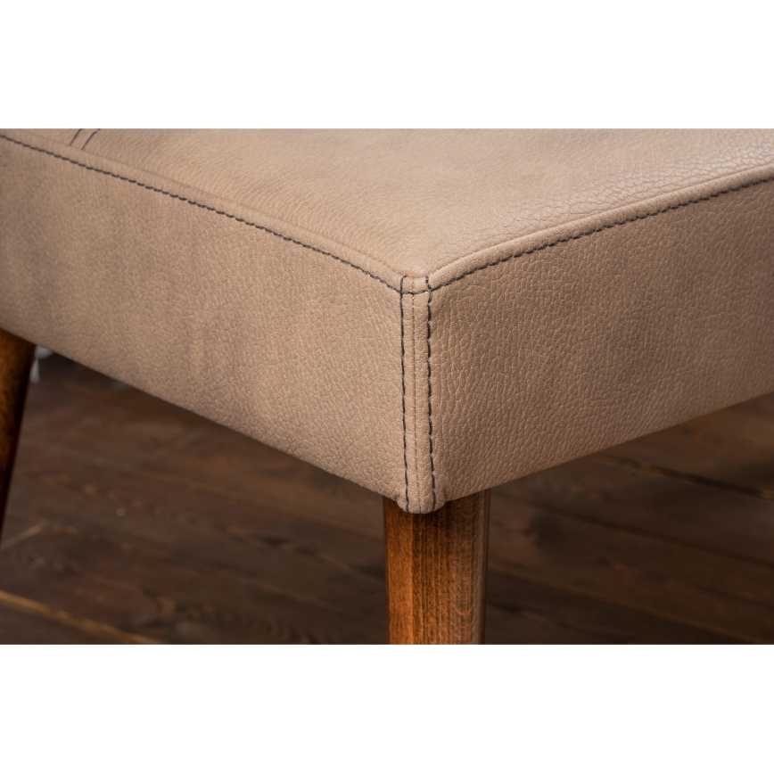 Sitzhocker VITO 46x92 cm, braun