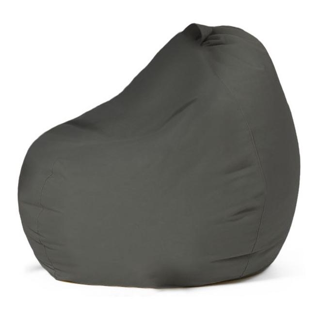 Sitzsack 60x60 cm grau