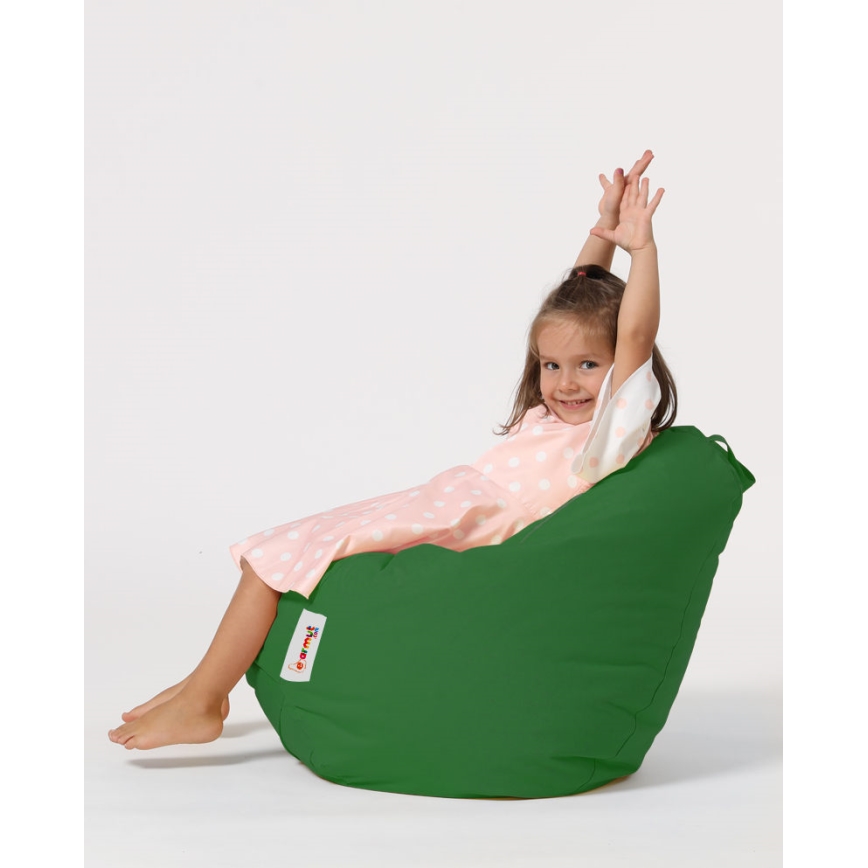 Sitzsack 60x60 cm grün