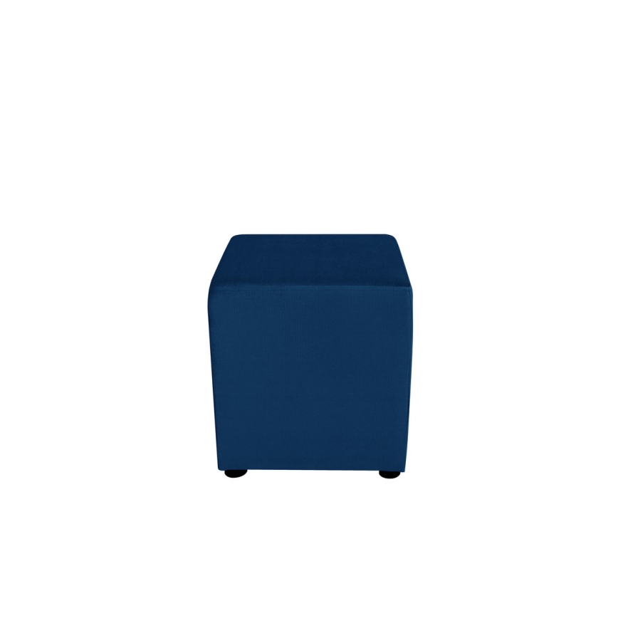 SIX Pouf 40x40 cm dunkelblau