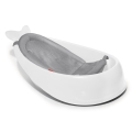 Skip Hop - Babybadewanne mit ergonomischer Unterlage MOBY 3 weiß