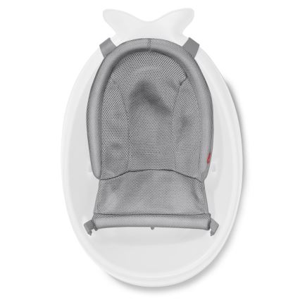 Skip Hop - Babybadewanne mit ergonomischer Unterlage MOBY 3 weiß
