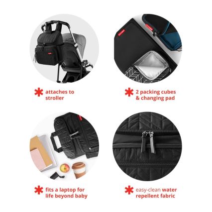 Skip Hop - Wickelrucksack für den Kinderwagen FORMA Sage