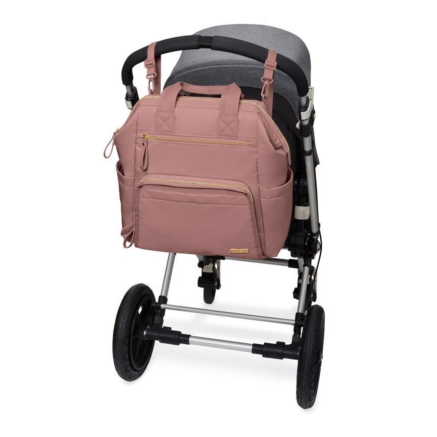 Skip Hop - Wickelrucksack für den Kinderwagen MAINFRAME Dusty Rose